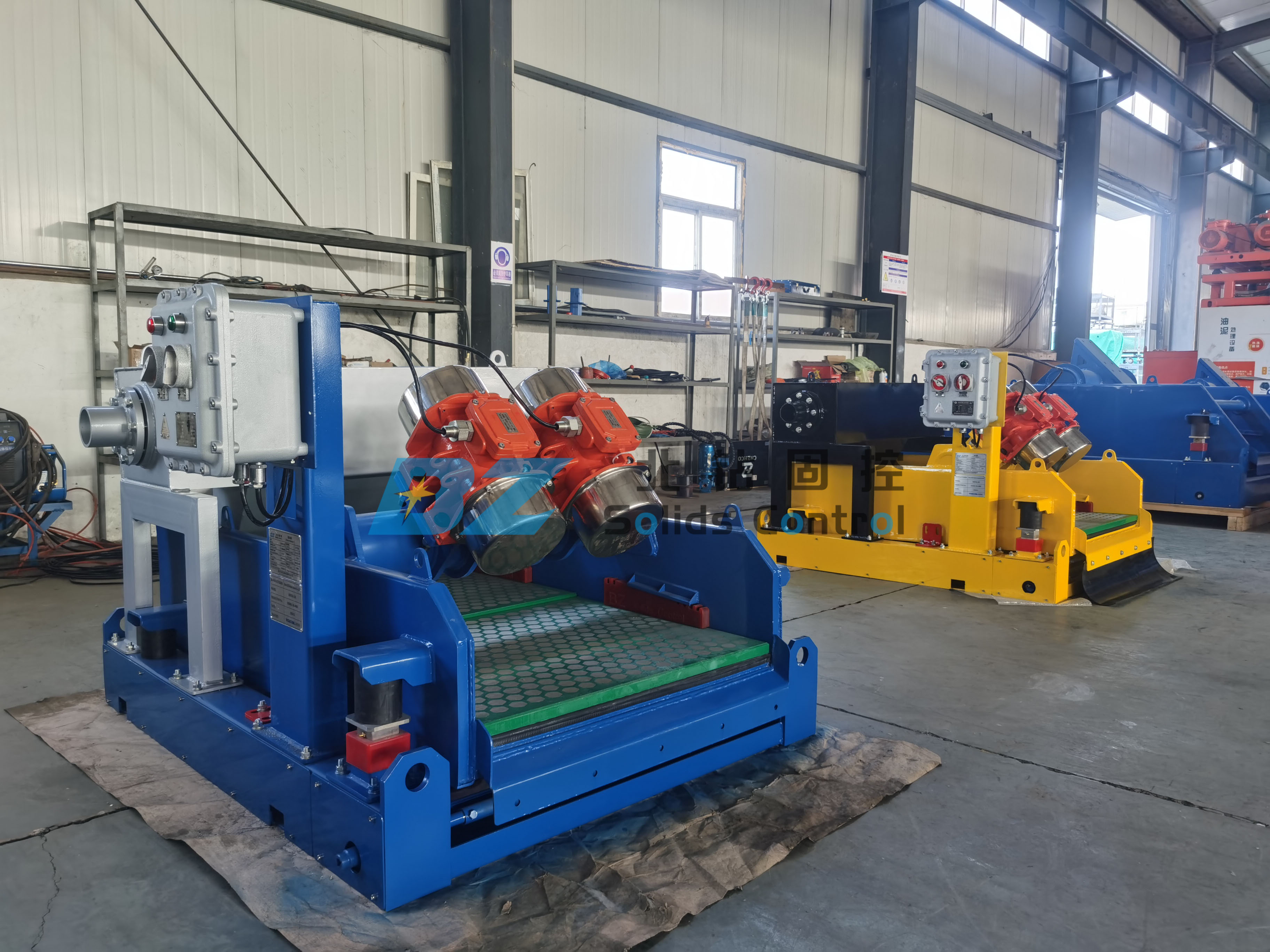 BZ customized shale shaker sent to Japanase terminal service site