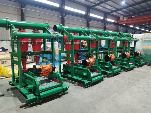 BZ Solids Control desanders are sent to the project site