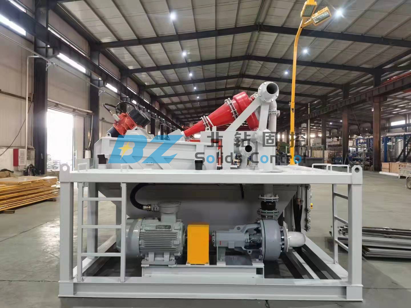 BZ  mud recycling system is sent to project site in China