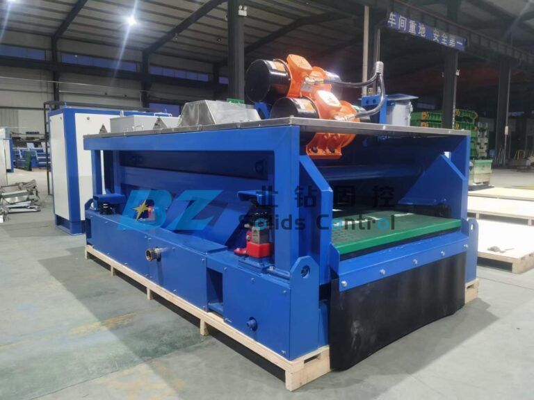 BZ Solids Control Vacuum Suction Shale Shakers sent to a drilling site in China