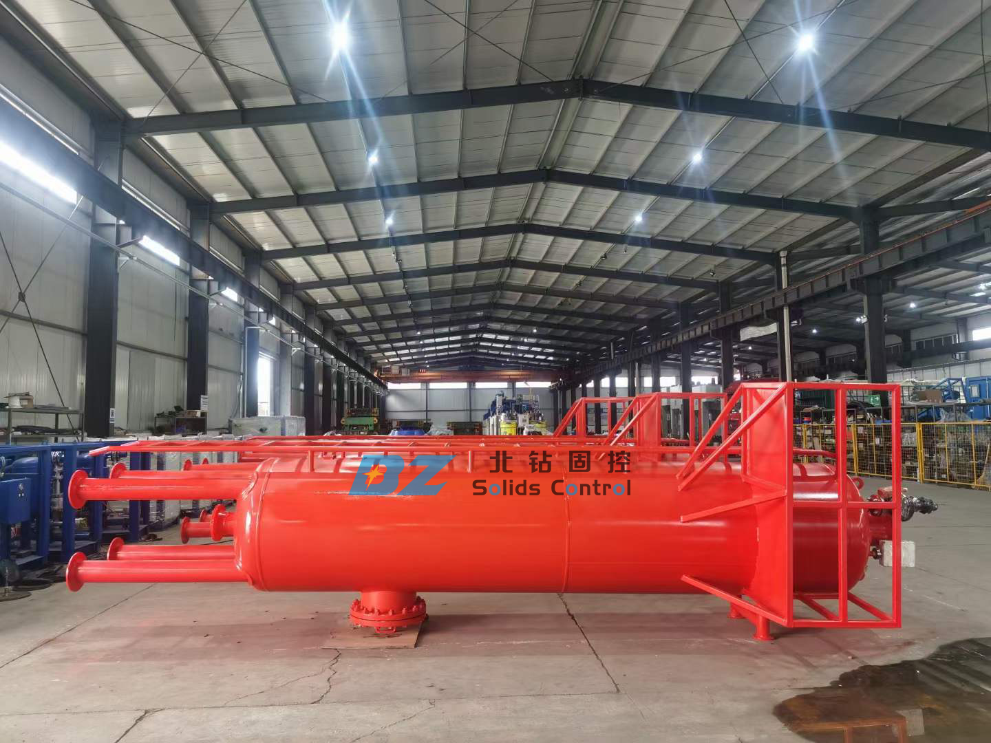 BZ mud gas separator were sent to offshore drilling site