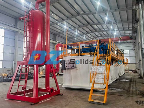 BZ 550HP Solids Control System for Oversea Customers.